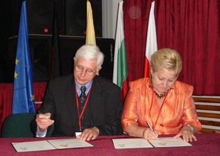 Orneta - Unterzeichnung Schulpartnerschaft 2008